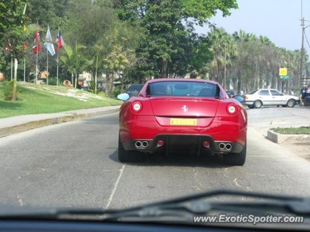 Ferrari 599GTB spotted in Lima, Peru
