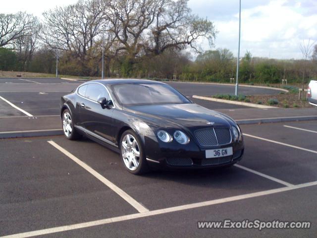 Bentley Continental spotted in Cardiff, United Kingdom