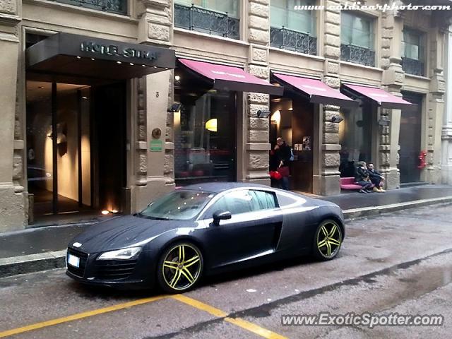 Audi R8 spotted in Milan, Italy