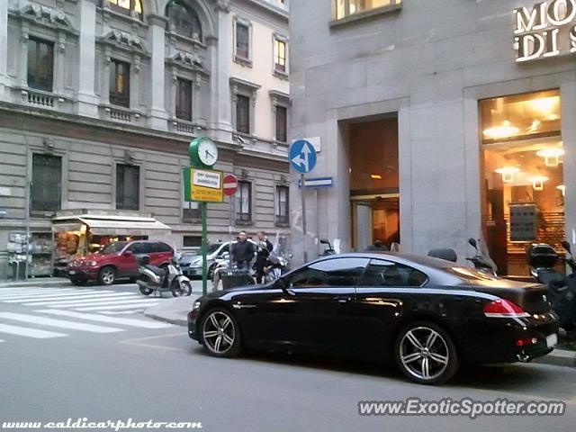 BMW M6 spotted in Milan, Italy