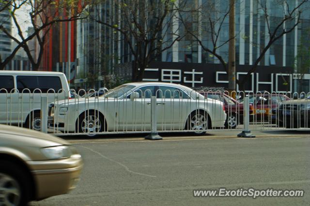 Rolls Royce Ghost spotted in Beijing, China