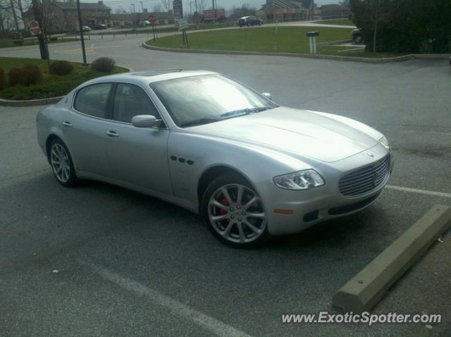 Maserati Quattroporte spotted in Exton, Pennsylvania