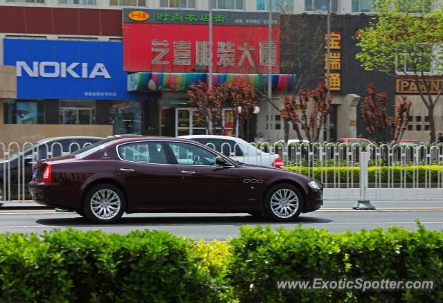 Maserati Quattroporte spotted in Beijing, China
