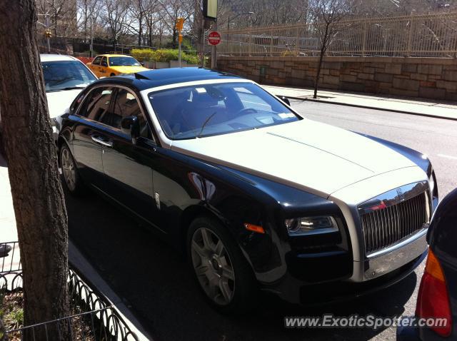 Rolls Royce Ghost spotted in New York City, New York
