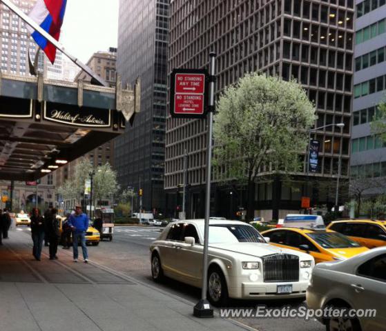 Rolls Royce Phantom spotted in New York City, New York
