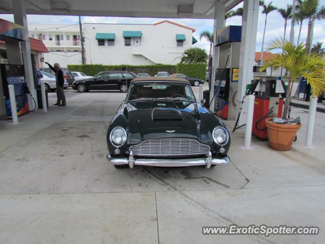 Aston Martin DB4 spotted in Palm Beach, Florida
