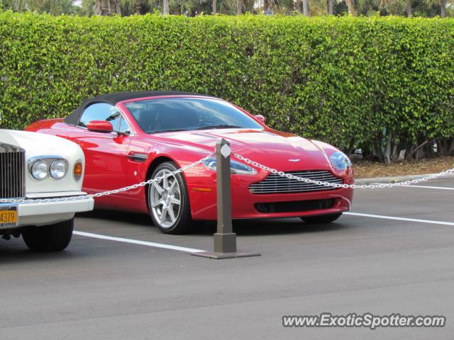 Aston Martin Vantage spotted in Palm Beach, Florida