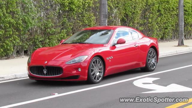 Maserati GranTurismo spotted in Palm Beach, Florida