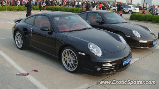 Porsche 911 Turbo spotted in SHANGHAI, China
