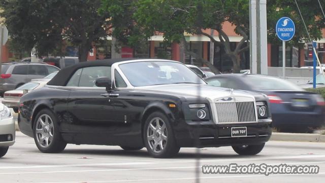 Rolls Royce Phantom spotted in Stuart, Florida