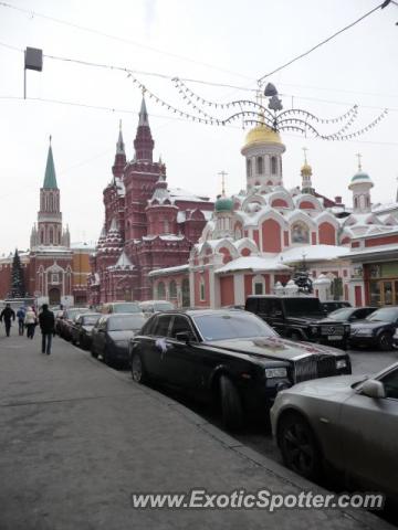 Rolls Royce Phantom spotted in Moscow, Russia