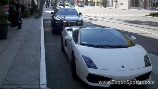 Lamborghini Gallardo spotted in Beverly Hills, California