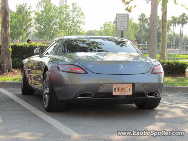 Mercedes SLS AMG spotted in Celebration, Florida