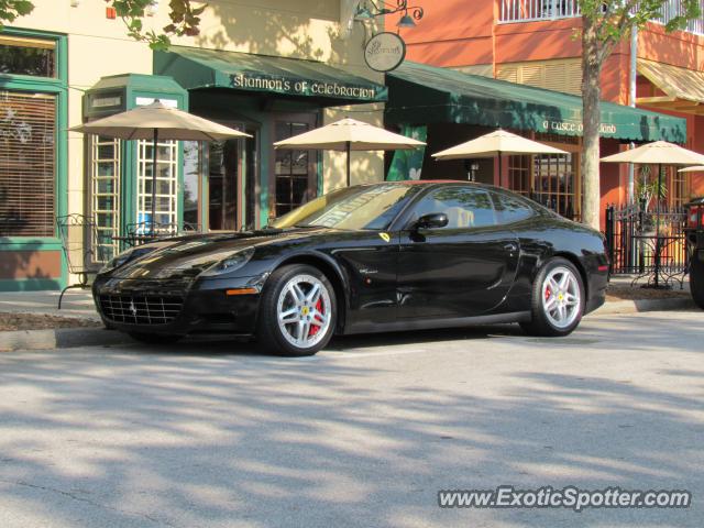 Ferrari 612 spotted in Celebration, Florida