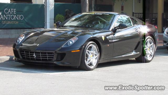 Ferrari 599GTB spotted in Celebration, Florida