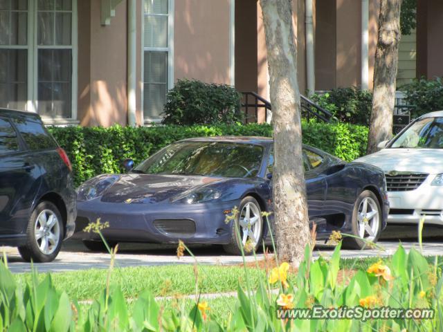 Ferrari 360 Modena spotted in Celebration, Florida