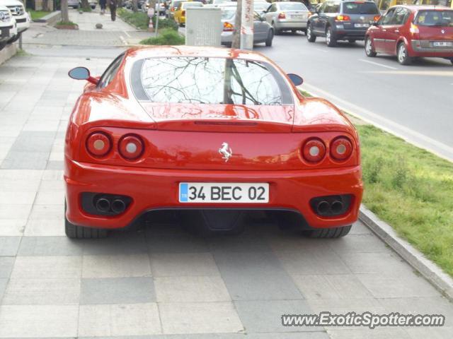 Ferrari 360 Modena spotted in Istanbul, Turkey