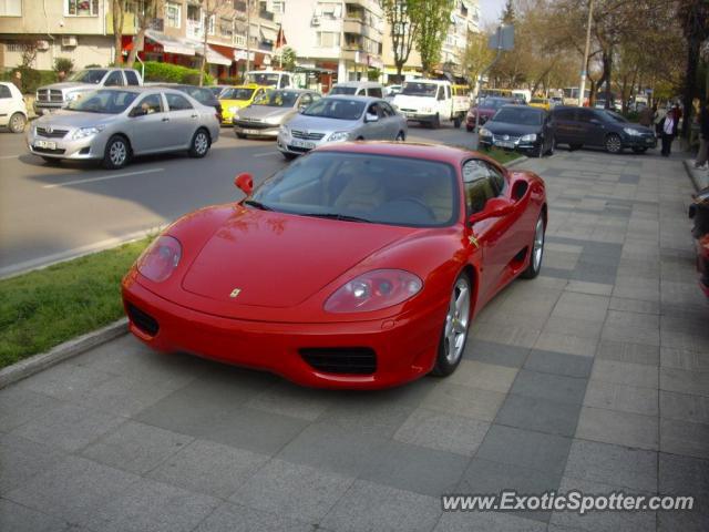 Ferrari 360 Modena spotted in Istanbul, Turkey