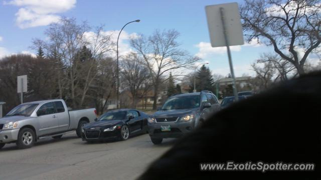 Audi R8 spotted in Winnipeg, Manitoba, Canada