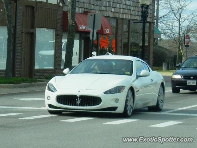 Maserati GranTurismo spotted in Barrington, Illinois