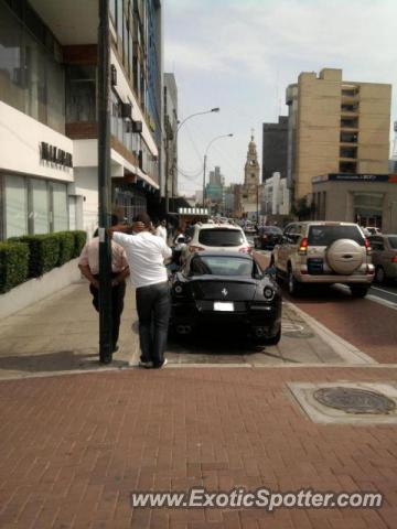 Ferrari 599GTB spotted in Lima, Peru