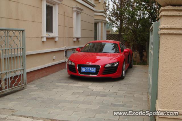 Audi R8 spotted in Beijing, China