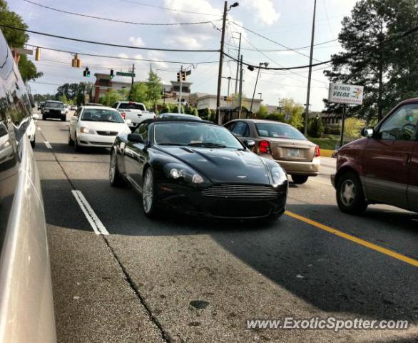 Aston Martin DB9 spotted in Atlanta, Georgia
