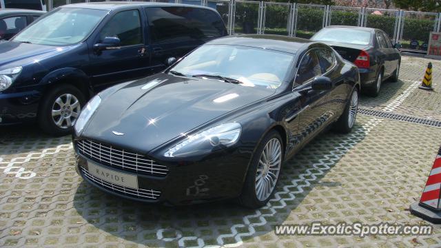 Aston Martin Rapide spotted in SHANGHAI, China