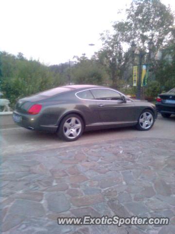 Bentley Continental spotted in Beijing, China