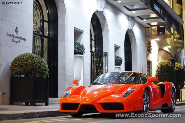 Ferrari Enzo spotted in Paris, France
