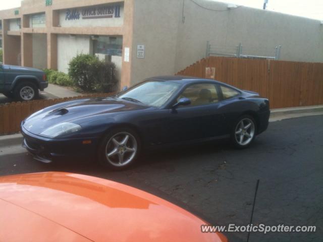 Ferrari 550 spotted in Albuquerque, New Mexico