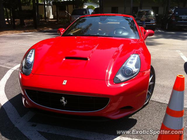 Ferrari California spotted in Jacksonville, Florida
