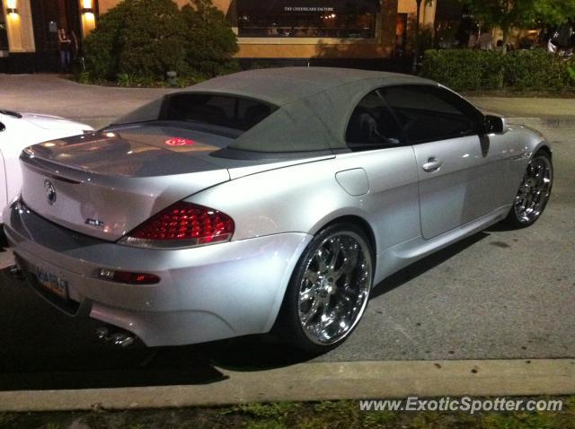 BMW M6 spotted in Jacksonville, Florida