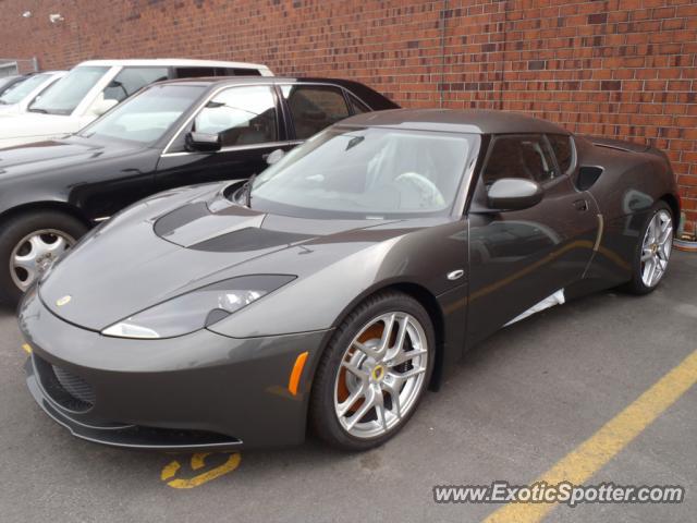 Lotus Evora spotted in Montreal, Canada