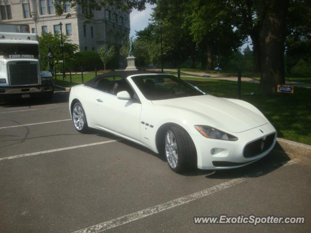 Maserati GranTurismo spotted in Hartford, Connecticut