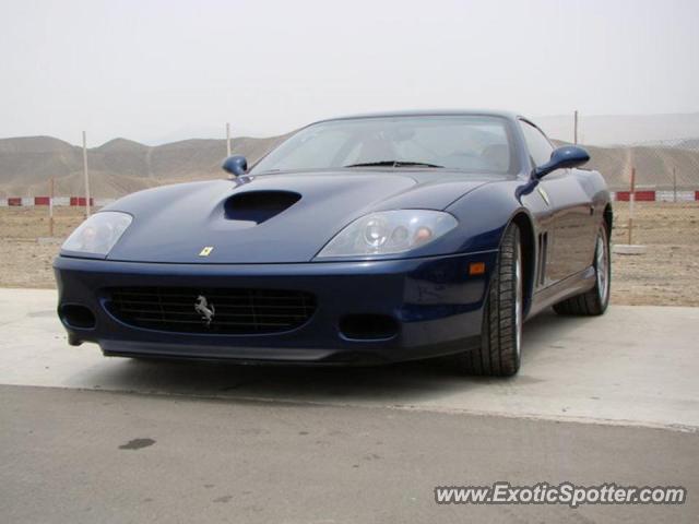 Ferrari 575M spotted in Lima, Peru