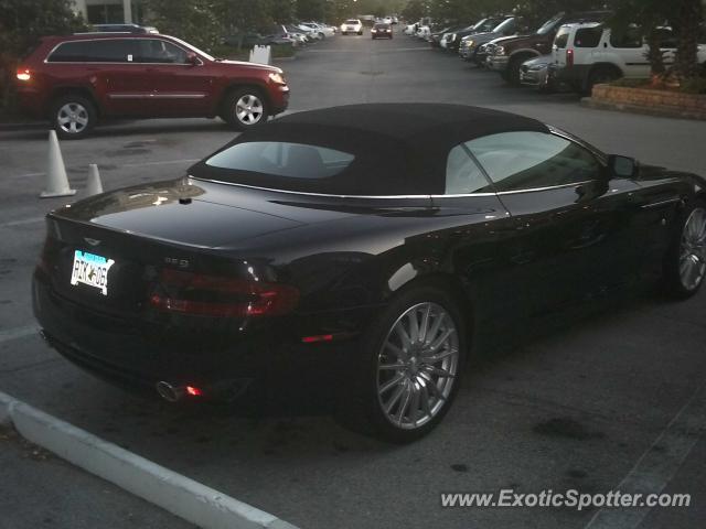 Aston Martin DB9 spotted in Jacksonville, Florida