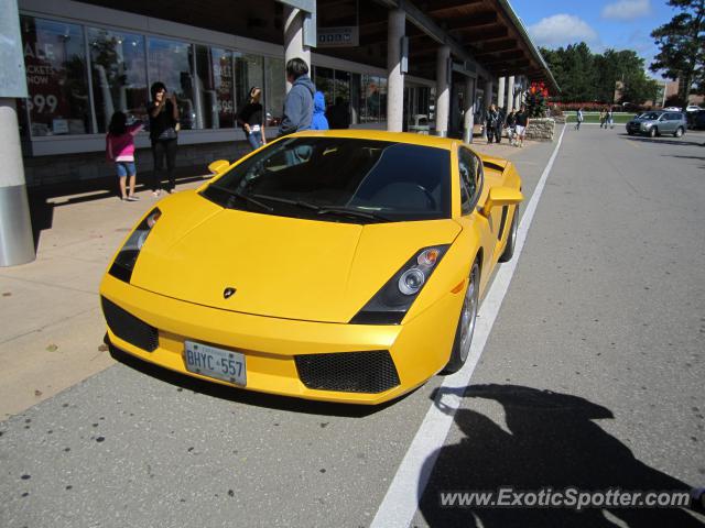 Lamborghini Gallardo spotted in Niagara Falls, Canada
