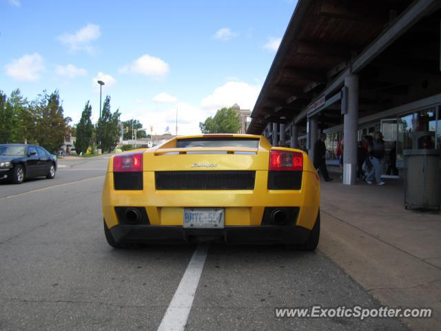 Lamborghini Gallardo spotted in Niagara Falls, Canada