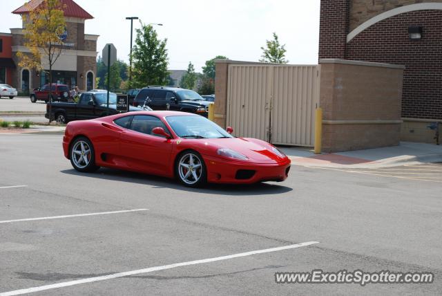 Ferrari 360 Modena spotted in Naperville, Illinois