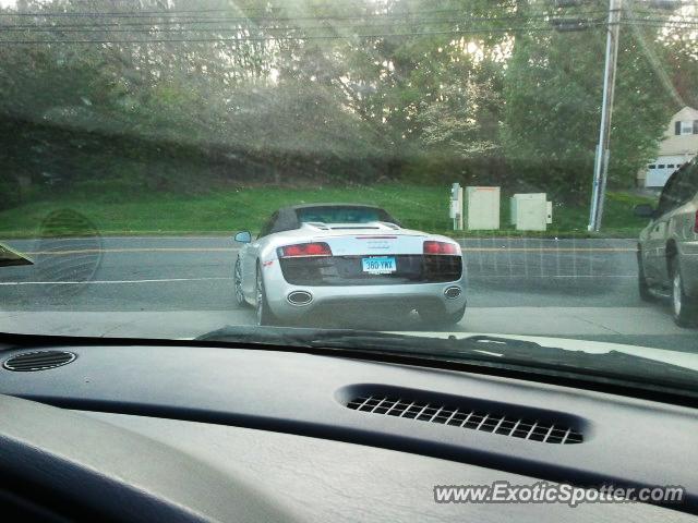 Audi R8 spotted in West Hartford, Connecticut