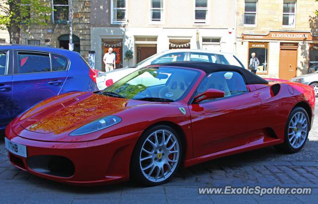 Ferrari F430 spotted in St Andrews, United Kingdom
