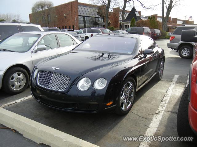 Bentley Continental spotted in Lake Zurich , Illinois