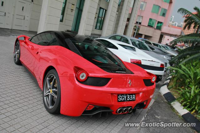 Ferrari 458 Italia spotted in Kuala Lumpur Malaysia