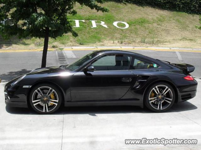 Porsche 911 Turbo spotted in Df, Mexico, Mexico