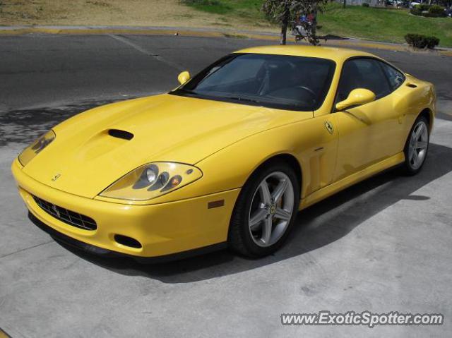 Ferrari 575M spotted in Df, Mexico, Mexico