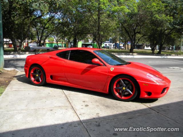 Ferrari 360 Modena spotted in Guatemala City, Guatemala