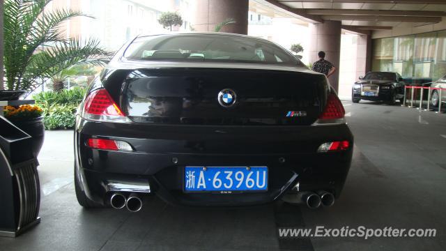 BMW M6 spotted in Hangzhou, China