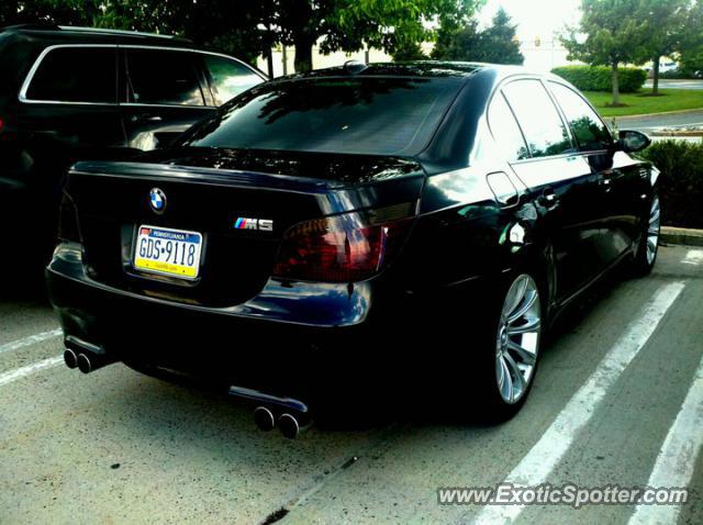 BMW M5 spotted in King Of Prussia, Pennsylvania