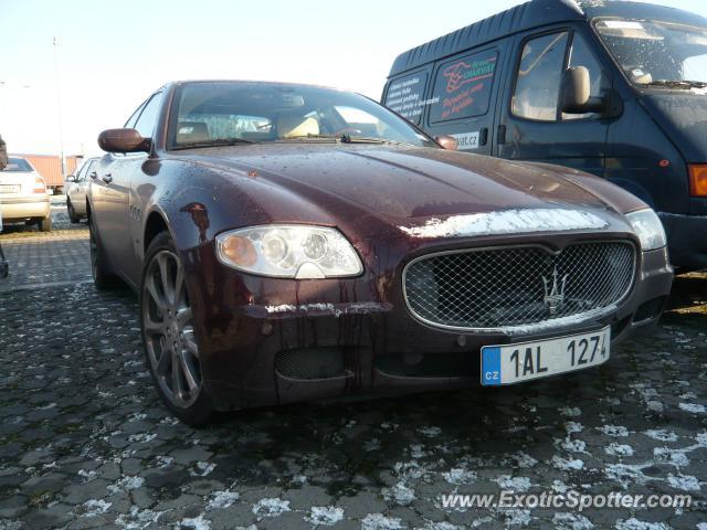 Maserati Quattroporte spotted in Melnik, Czech Republic